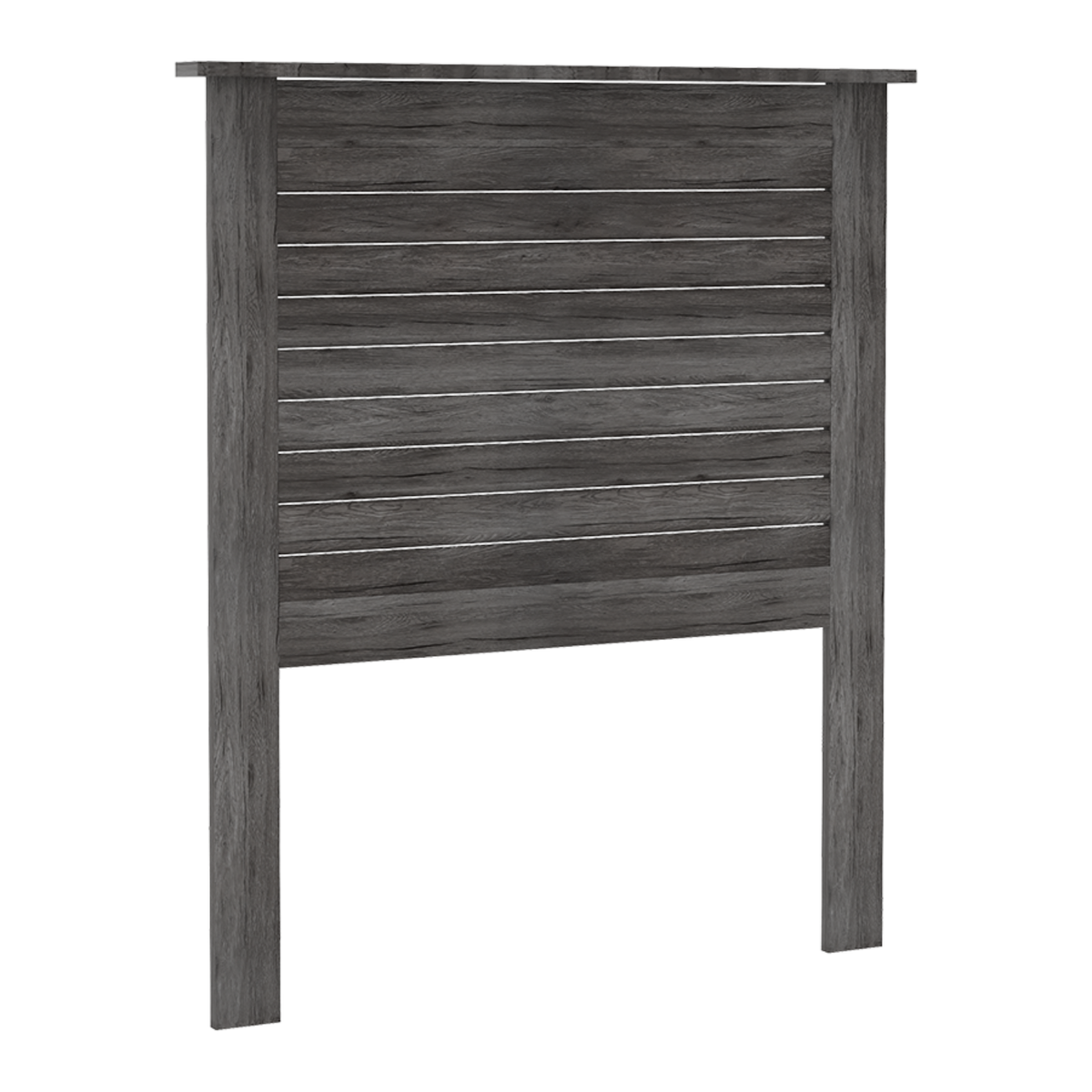 me&co Brooklyn Headboard Single Charcoal