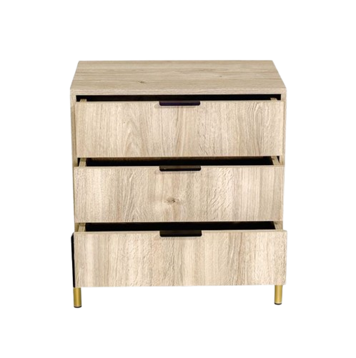 AVA THREE DRAWER CHEST OF DRAWERS