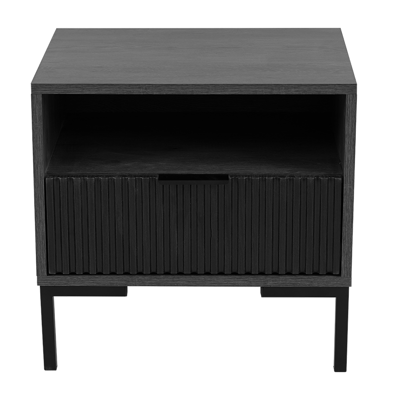 CARRIE BEDSIDE CABINET WITH DRAWERS