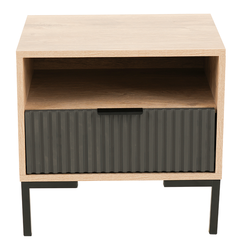 CARRIE BEDSIDE CABINET WITH DRAWERS