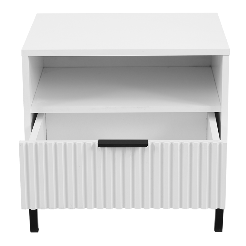 CARRIE BEDSIDE CABINET WITH DRAWERS