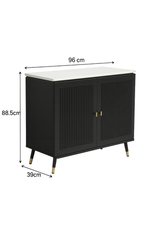 Montgomery Drinks Cabinet - Black