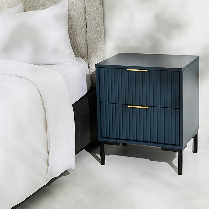DESTINY BEDSIDE TABLE - BLUE