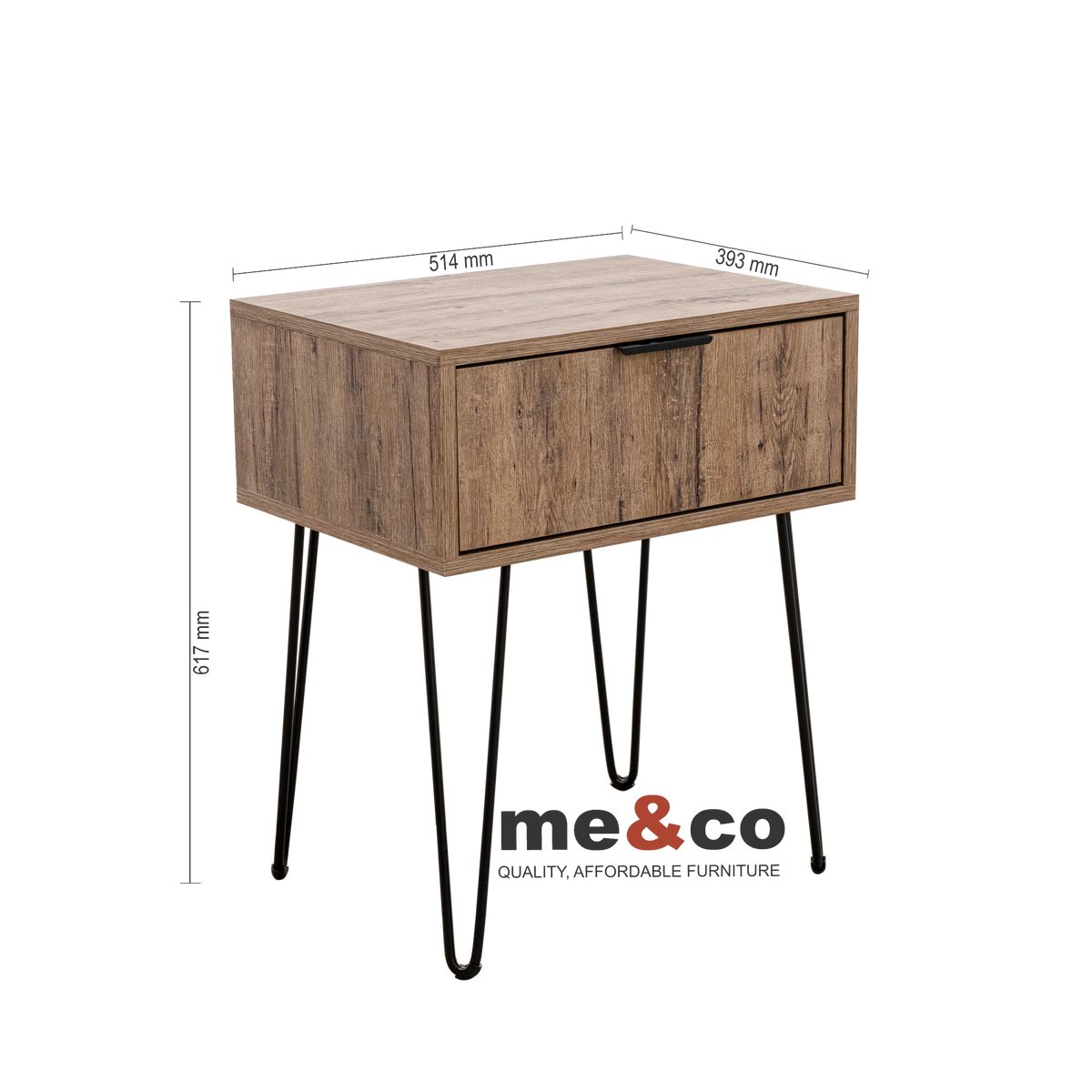 MILAN BEDSIDE TABLE