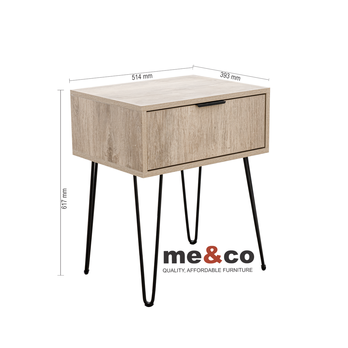 MILAN BEDSIDE TABLE