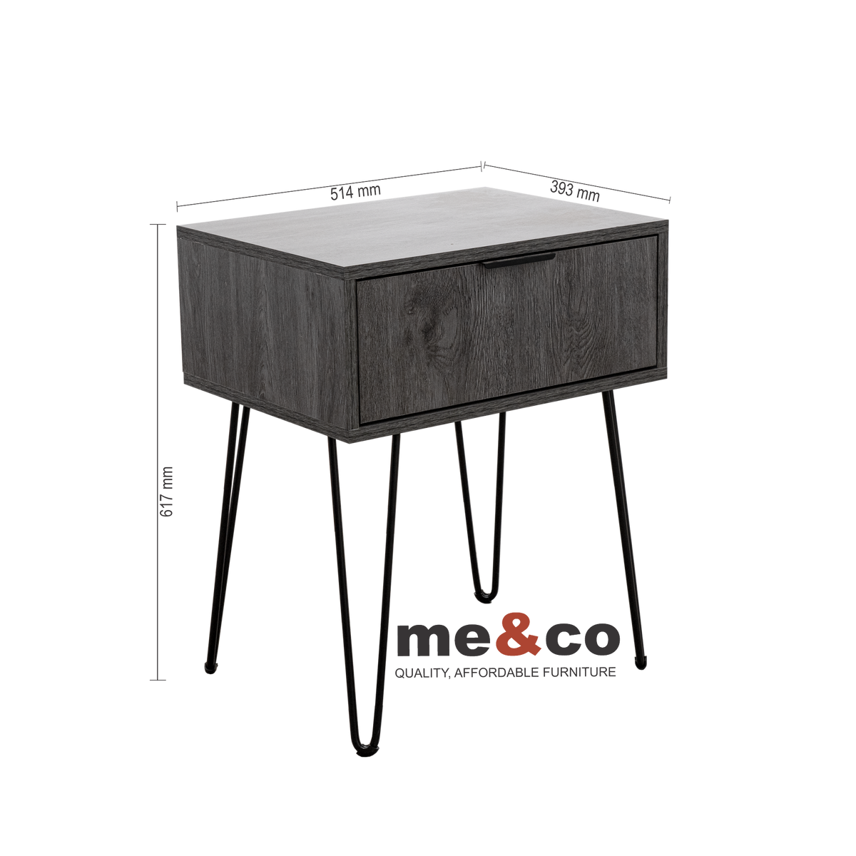 MILAN BEDSIDE TABLE