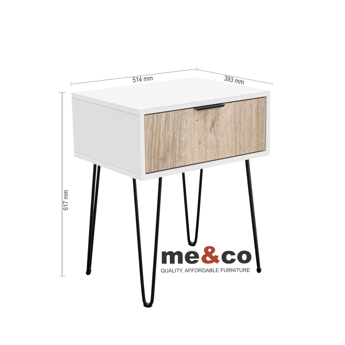 MILAN BEDSIDE TABLE