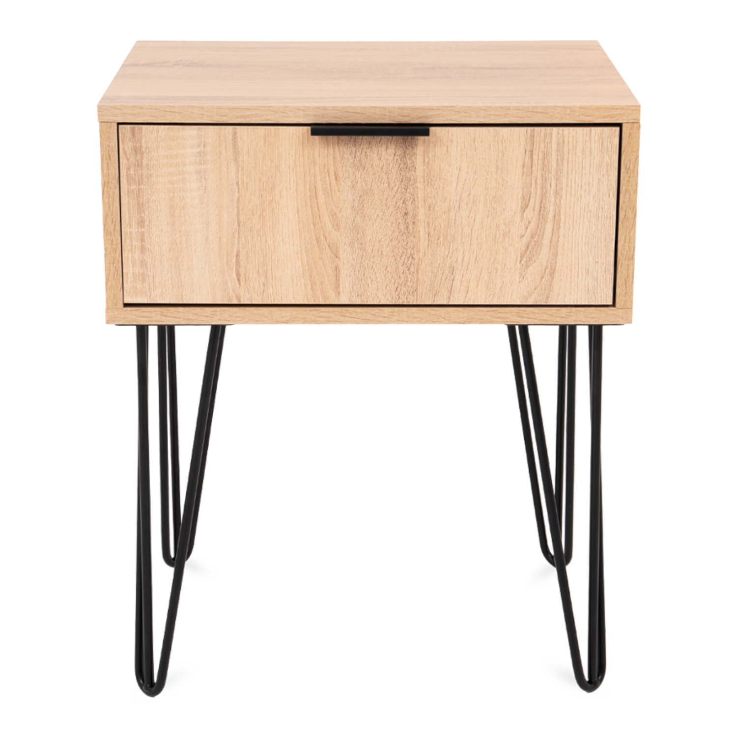 Bedside table deals with metal legs