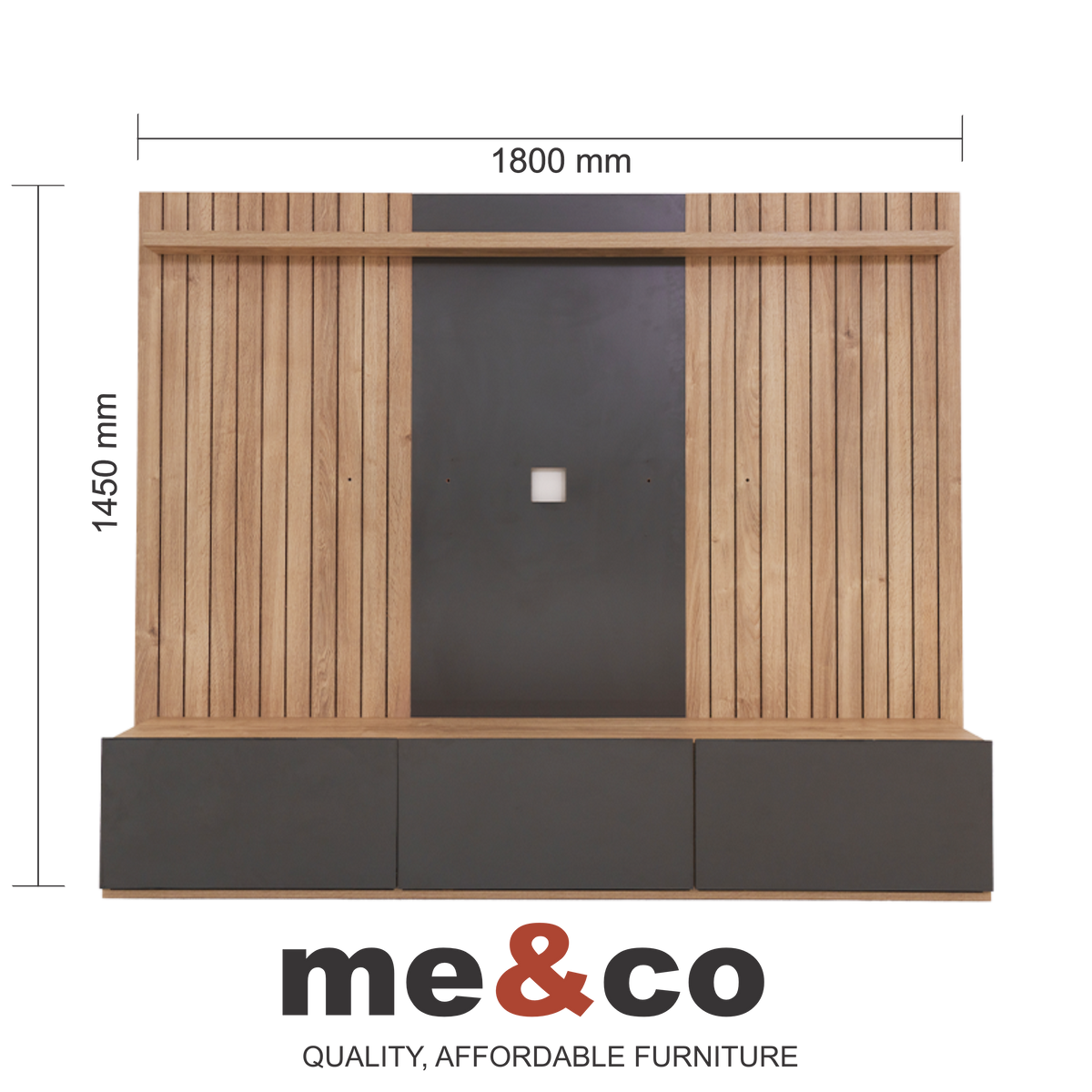 Monte Carlo Wall-Mounted TV Unit