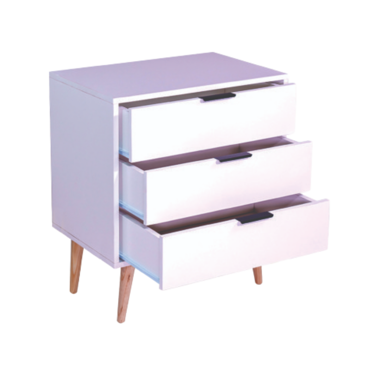 DIANA THREE DRAWER CHEST OF DRAWERS