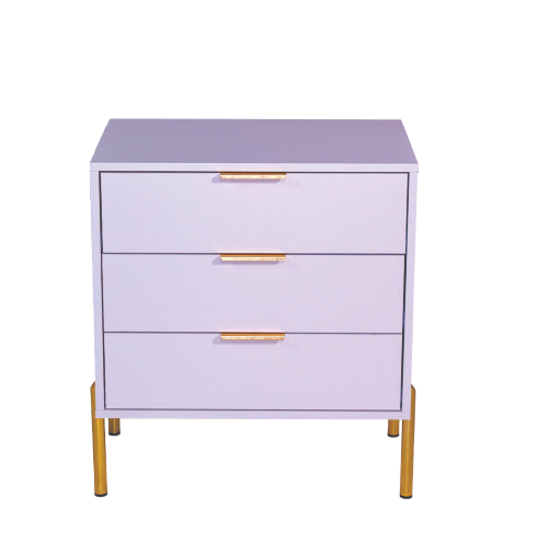 AVA THREE DRAWER CHEST OF DRAWERS