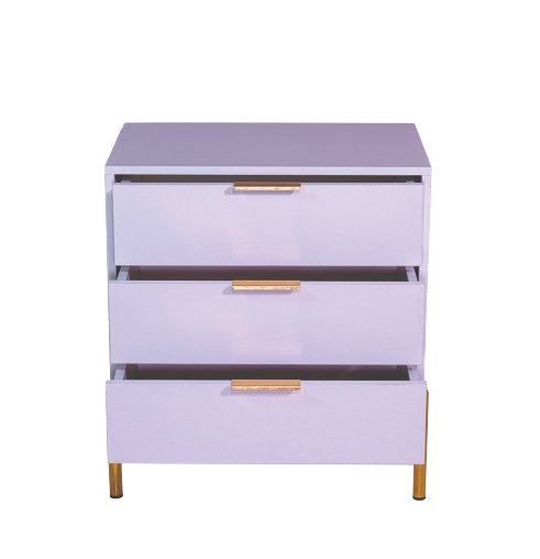 AVA THREE DRAWER CHEST OF DRAWERS