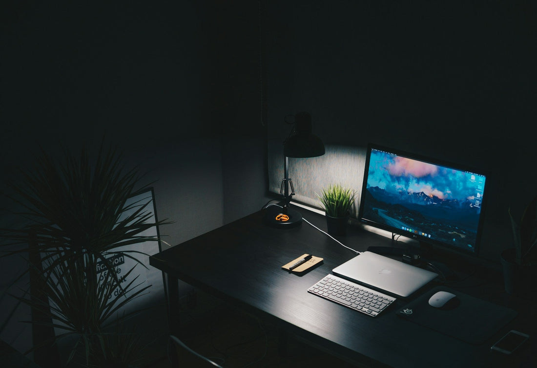 office work setup