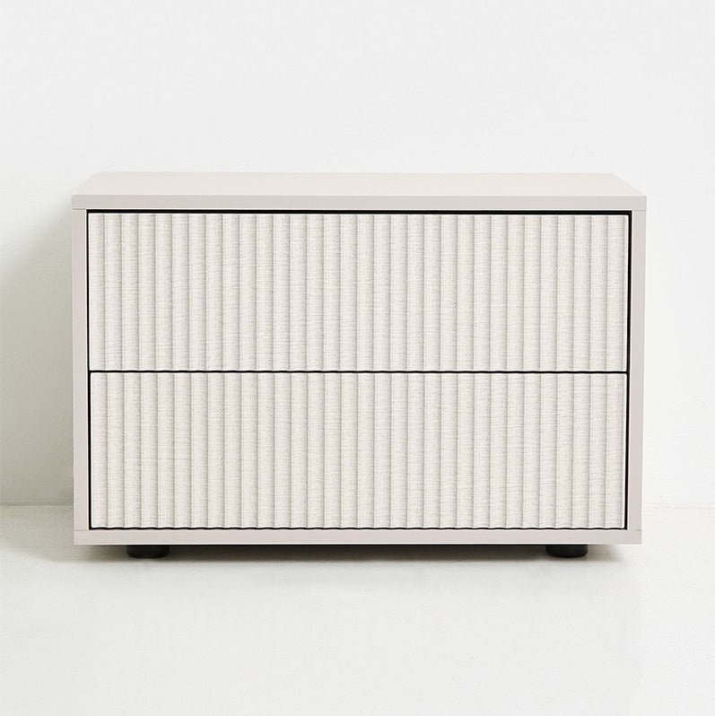 ALTO 2 DRAWER PEDESTAL - TAUPE