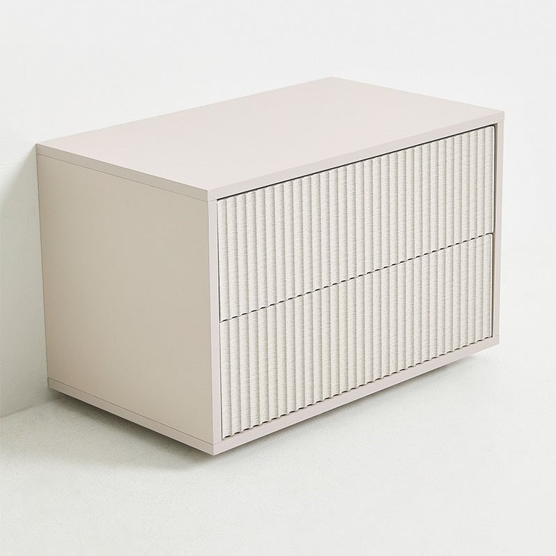 ALTO 2 DRAWER PEDESTAL - TAUPE