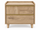 Amara 2 Drawer Pedestal