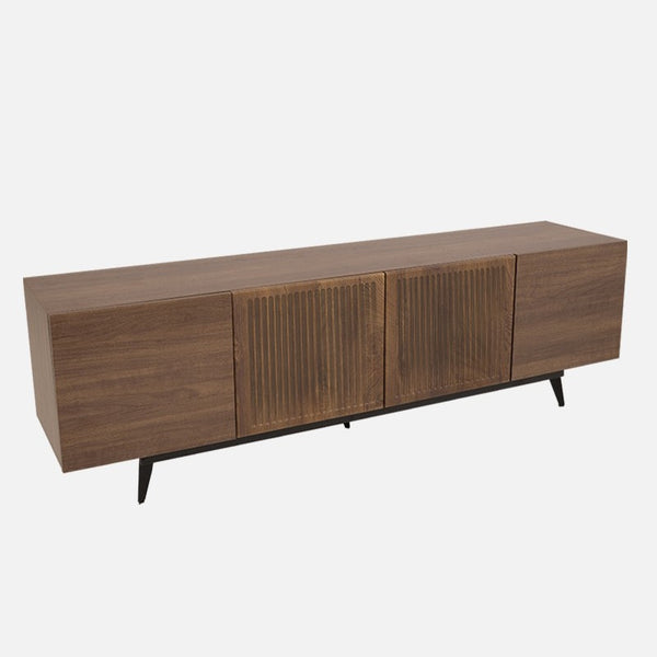 CARLTON TV UNIT - FRENCH WALNUT