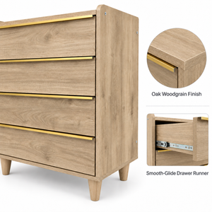 Amara 4 Drawer Chest of Drawers