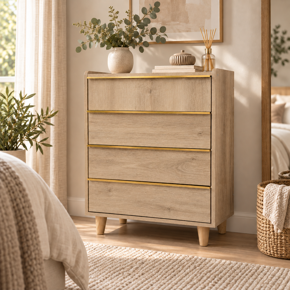 Amara 4 Drawer Chest of Drawers