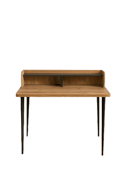 Kelly Desk Oak & Vermont Slate