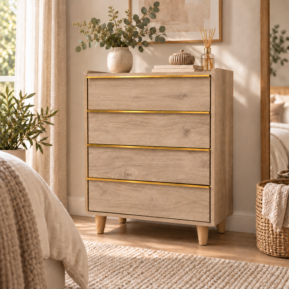 Amara 4 Drawer Chest of Drawers
