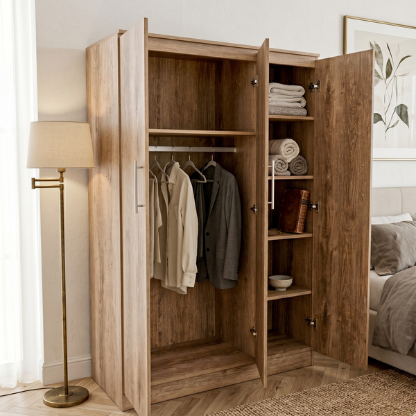 Scotty 3-Door Wardrobe