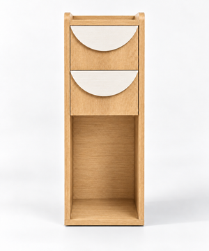 Mason Slim 2-Drawer Pedestal - OneDayOnly