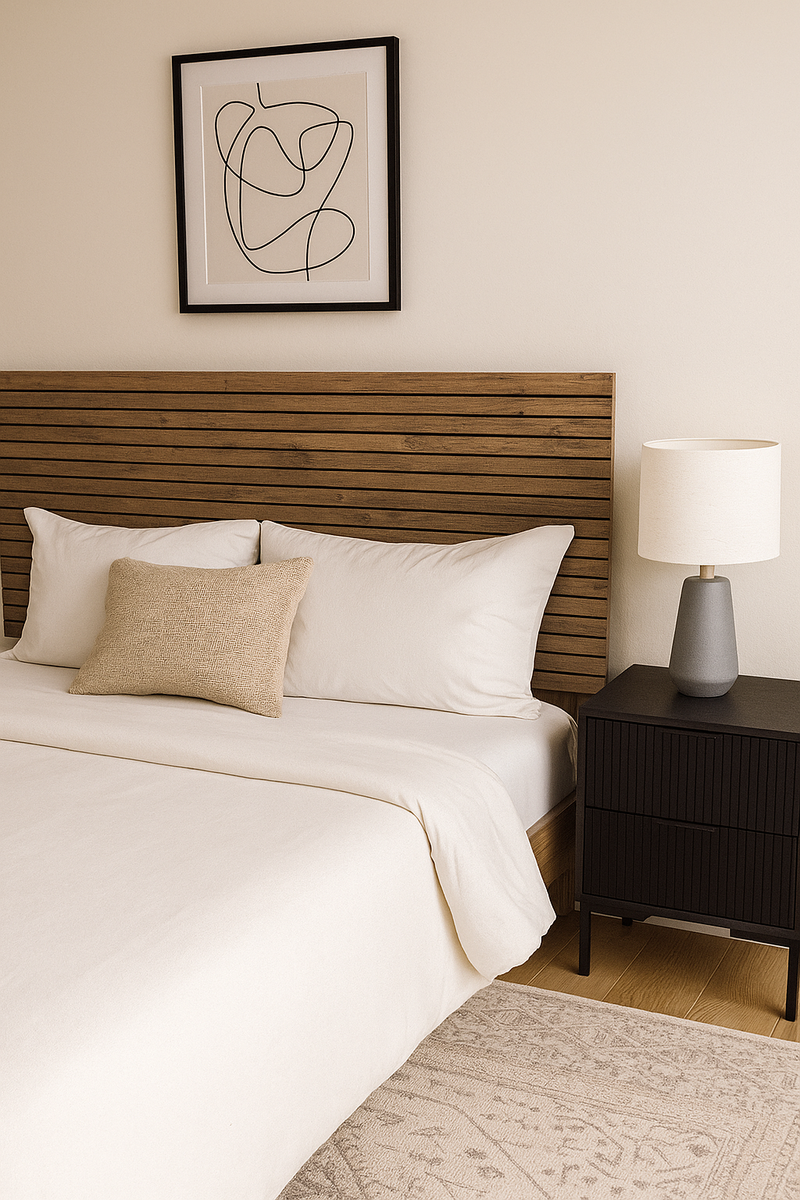 HAMILTON RIBBED HEADBOARD