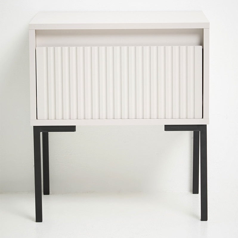 HARMONY BEDSIDE TABLE - COTTON