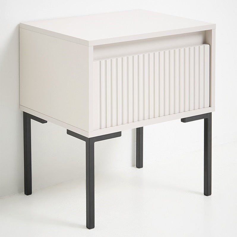HARMONY BEDSIDE TABLE - COTTON