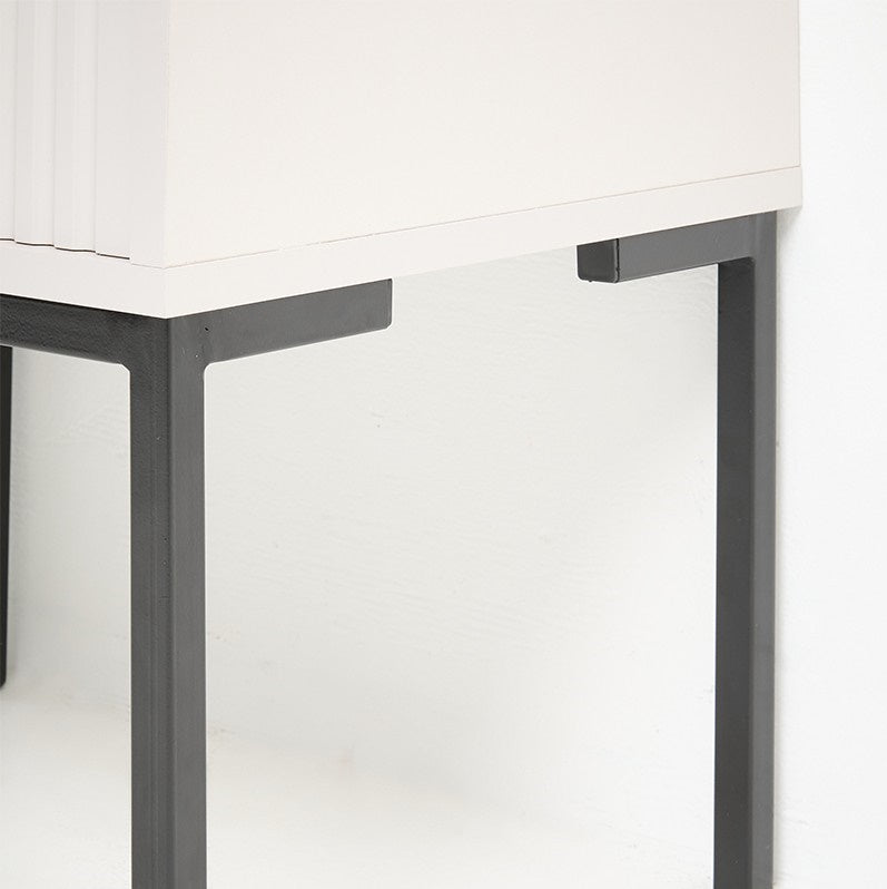 HARMONY BEDSIDE TABLE - COTTON