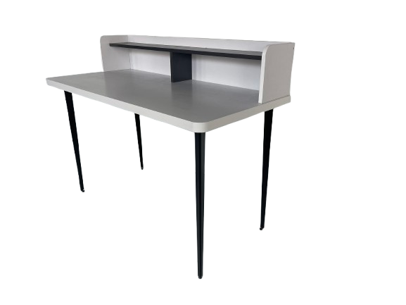 Kelly Desk Oak & Vermont Slate