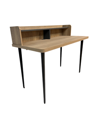 Kelly Desk Oak & Vermont Slate