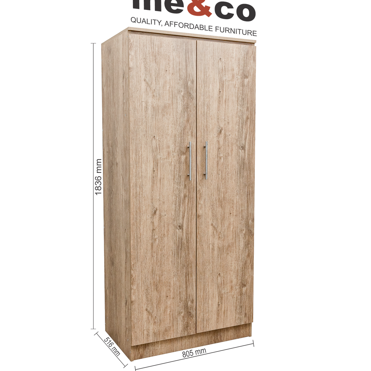 Scotty 2 Door Wardrobe