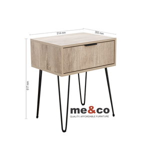 MILAN BEDSIDE TABLE