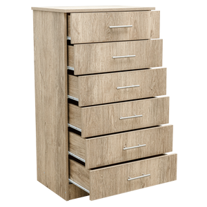 Lagos 6-Drawer Chest of Drawers