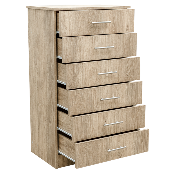 Lagos 6-Drawer Chest of Drawers