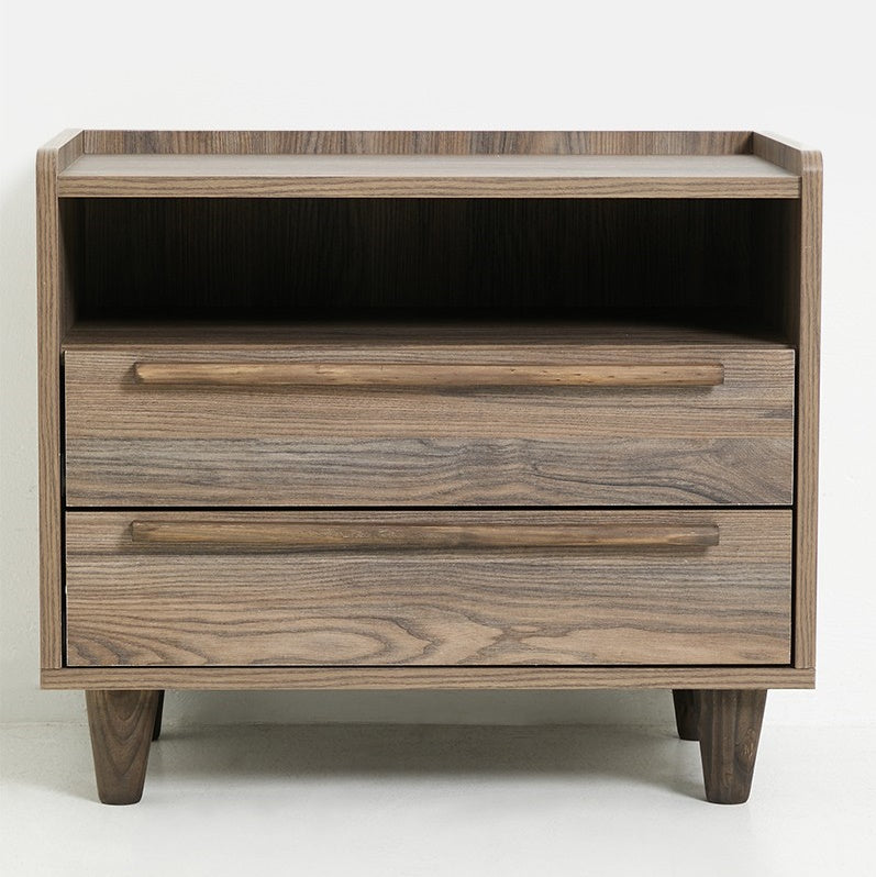LISBON 2 DRAWER PEDESTAL - NATURAL