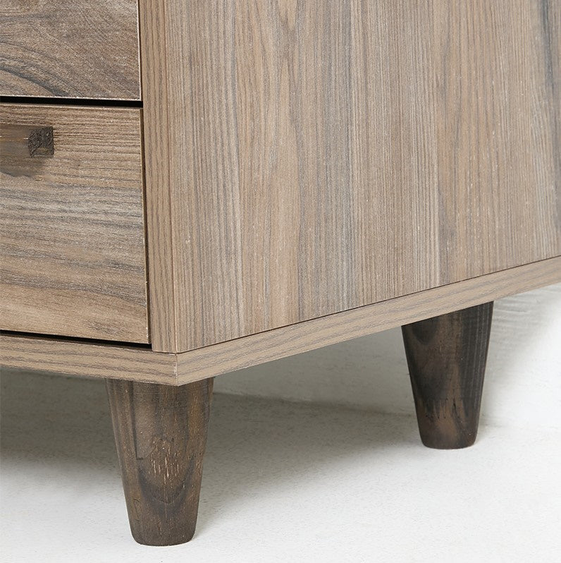 LISBON 2 DRAWER PEDESTAL - NATURAL
