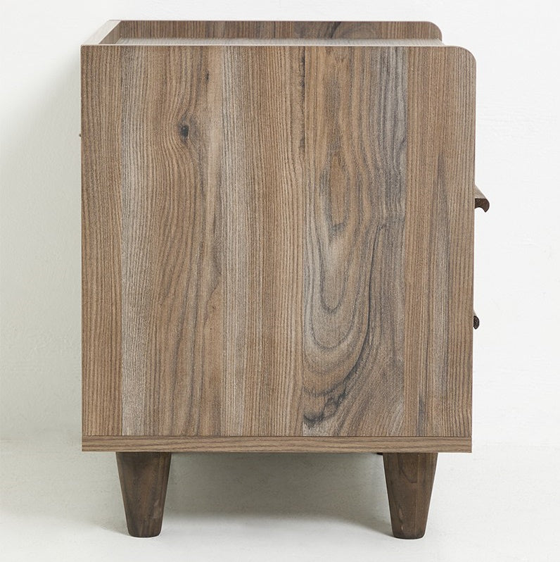 LISBON 2 DRAWER PEDESTAL - NATURAL