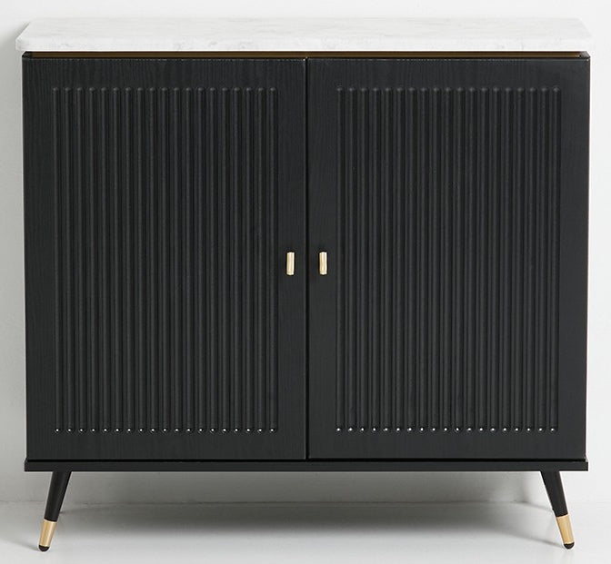 MONTGOMERY DRINKS CABINET - BLACK