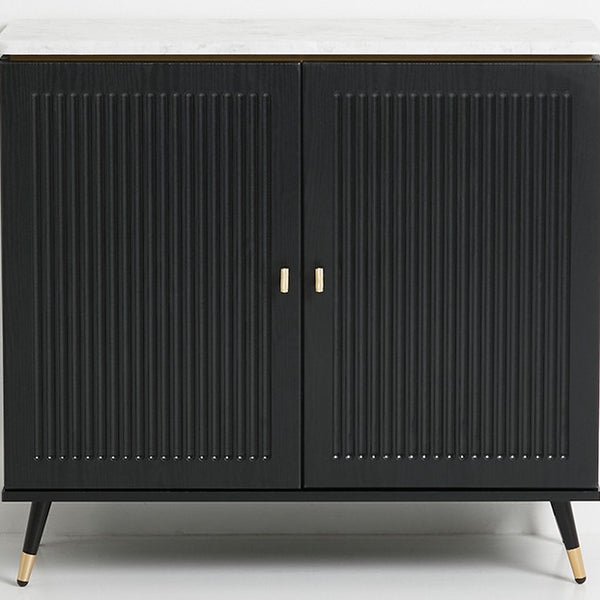 MONTGOMERY DRINKS CABINET - BLACK