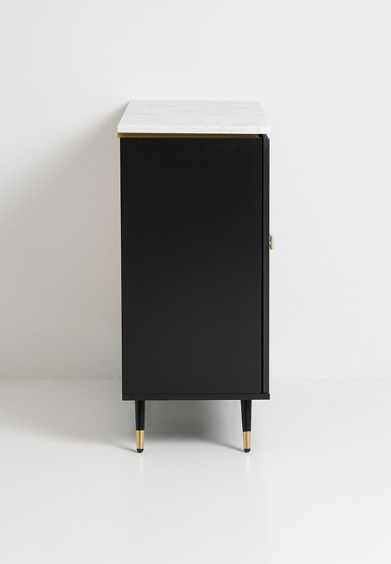 MONTGOMERY DRINKS CABINET - BLACK