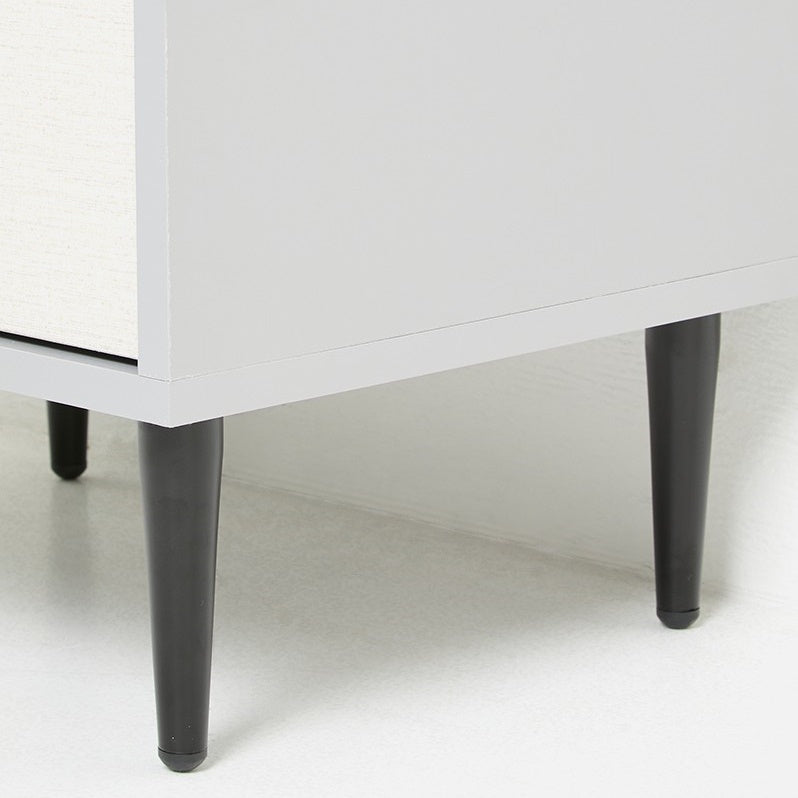 MOTION BEDSIDE TABLE - GREY