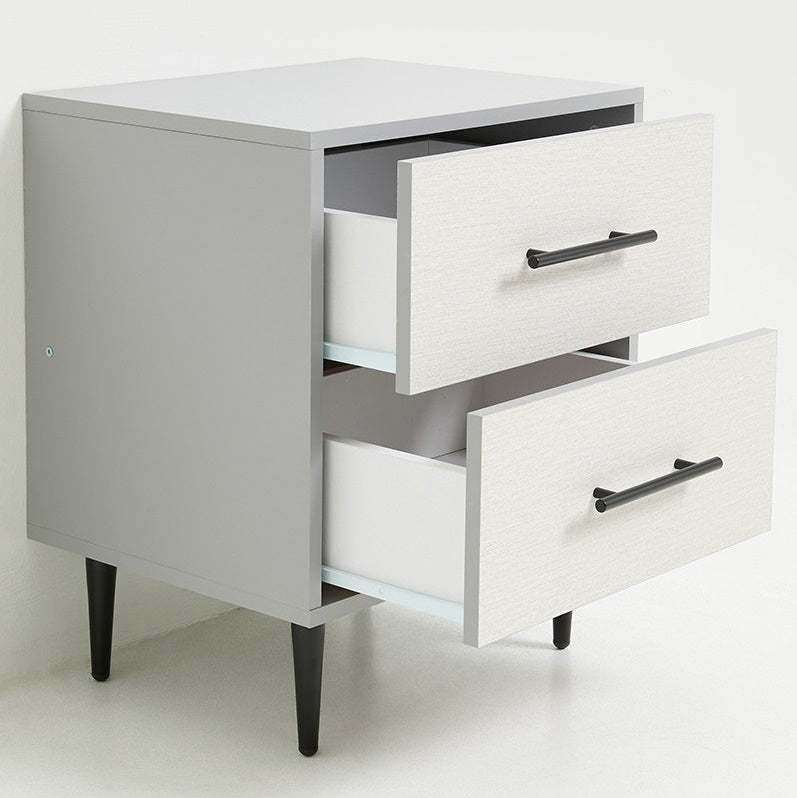 MOTION BEDSIDE TABLE - GREY