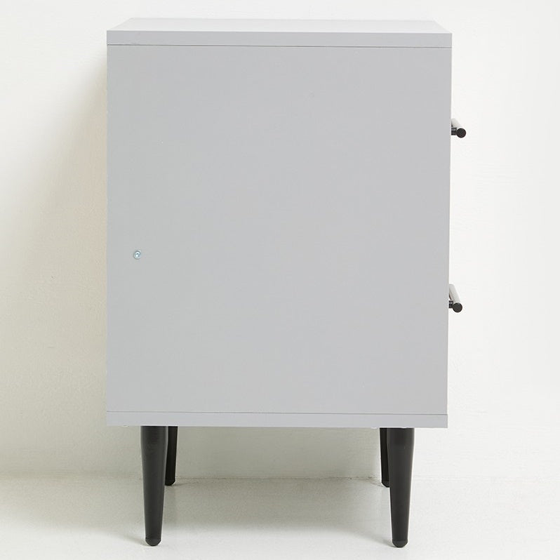 MOTION BEDSIDE TABLE - GREY
