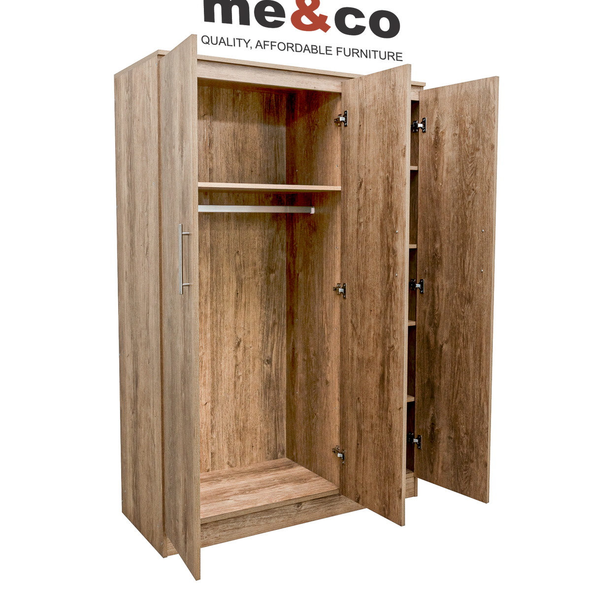 Scotty 3 Door Wardrobe