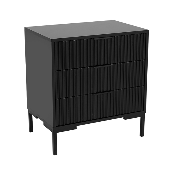 Paris 3 Drawer Chest of Drawers - Superbalist