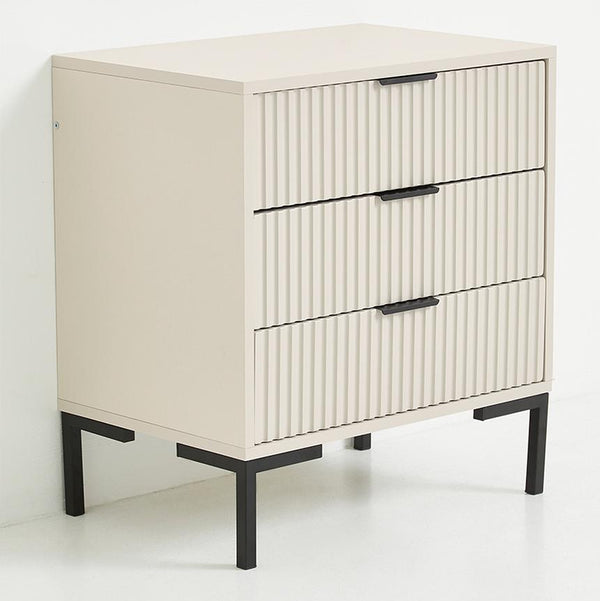Paris 3 Drawer Chest of Drawers - Superbalist