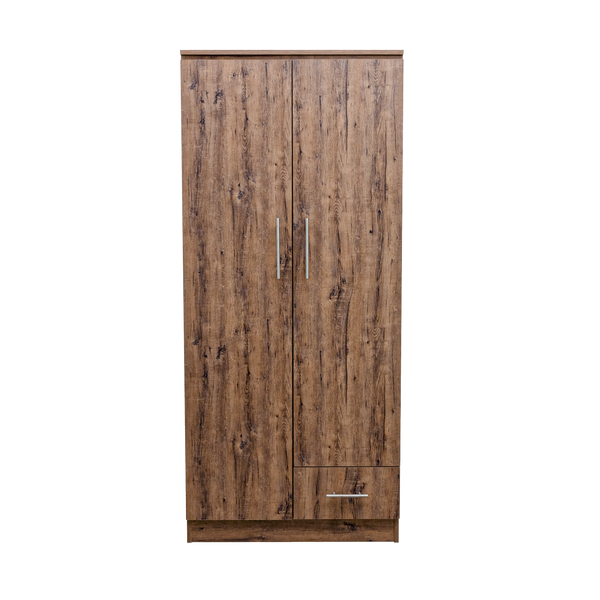 Scotty 2-Door 1-Drawer Wardrobe